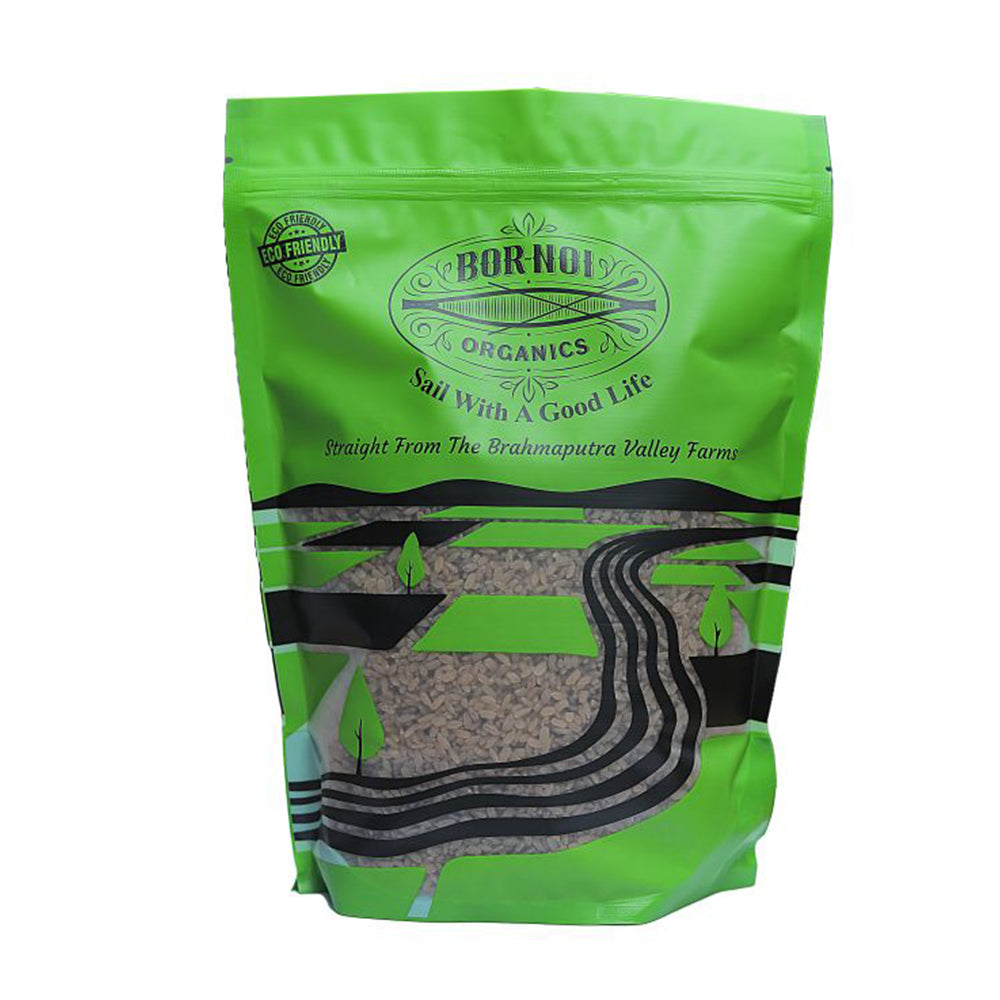 Rice | Straight From The Brahmaputra Valley Farms (Parboiled Bao) - Assam – USDA Organic – Low Glycemic Index Rice With High Nutrition - BOR-NOI ORGANICS – 1000gm