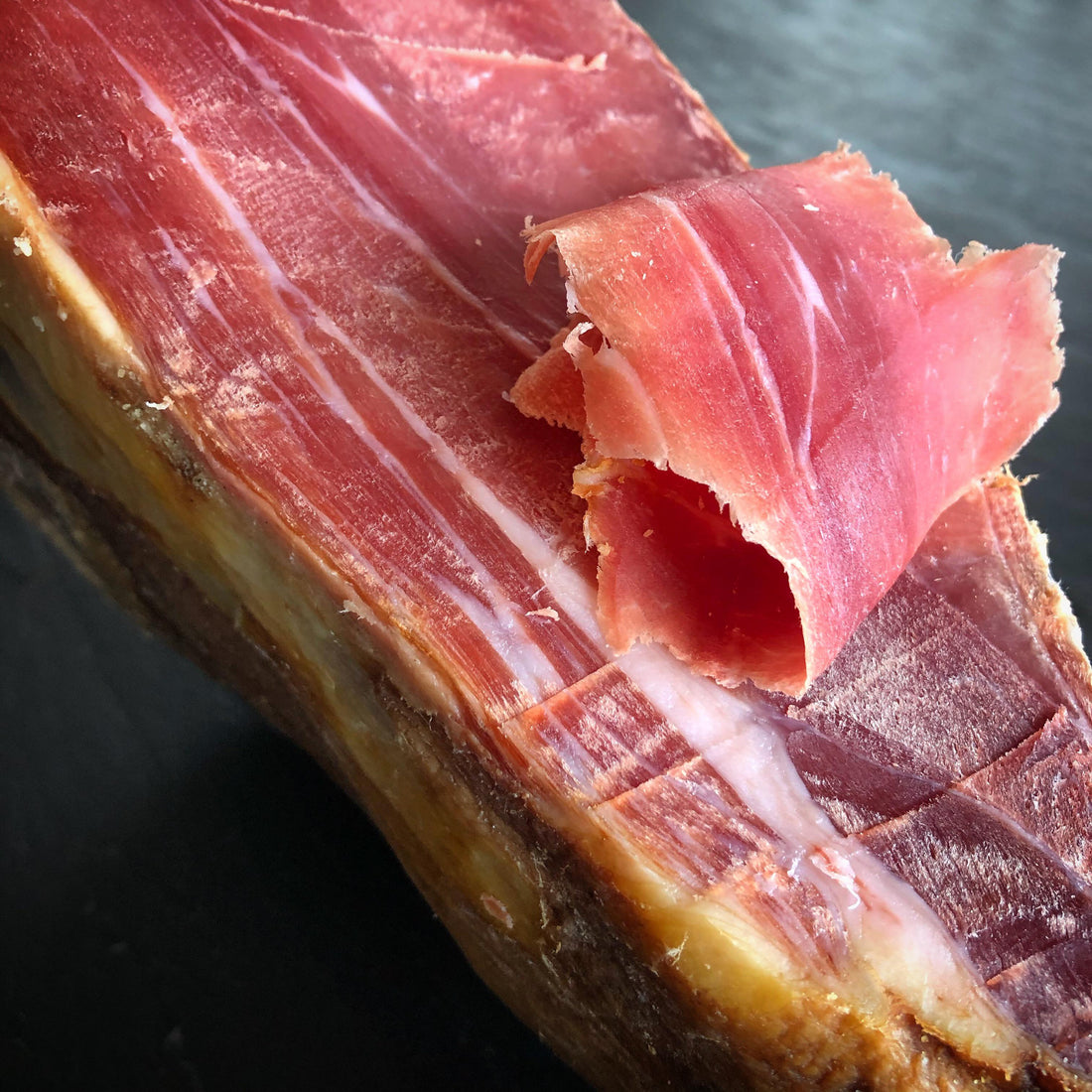 Parma Prosciutto (Cold Cut ) -Pork Leg, Salt-Authentic Italian prosciutto - No Nitrates –  No Preservatives &amp; No Stabilisers -100gm