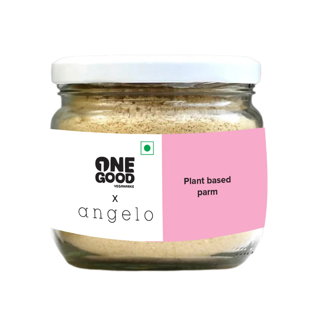 Parmesan Cheese | Plant Based - Vegan, Gluten Free, Soy Free, Dairy Free, Trans Fat Free & No Added Sugar - One Good Veganarke - 150gm