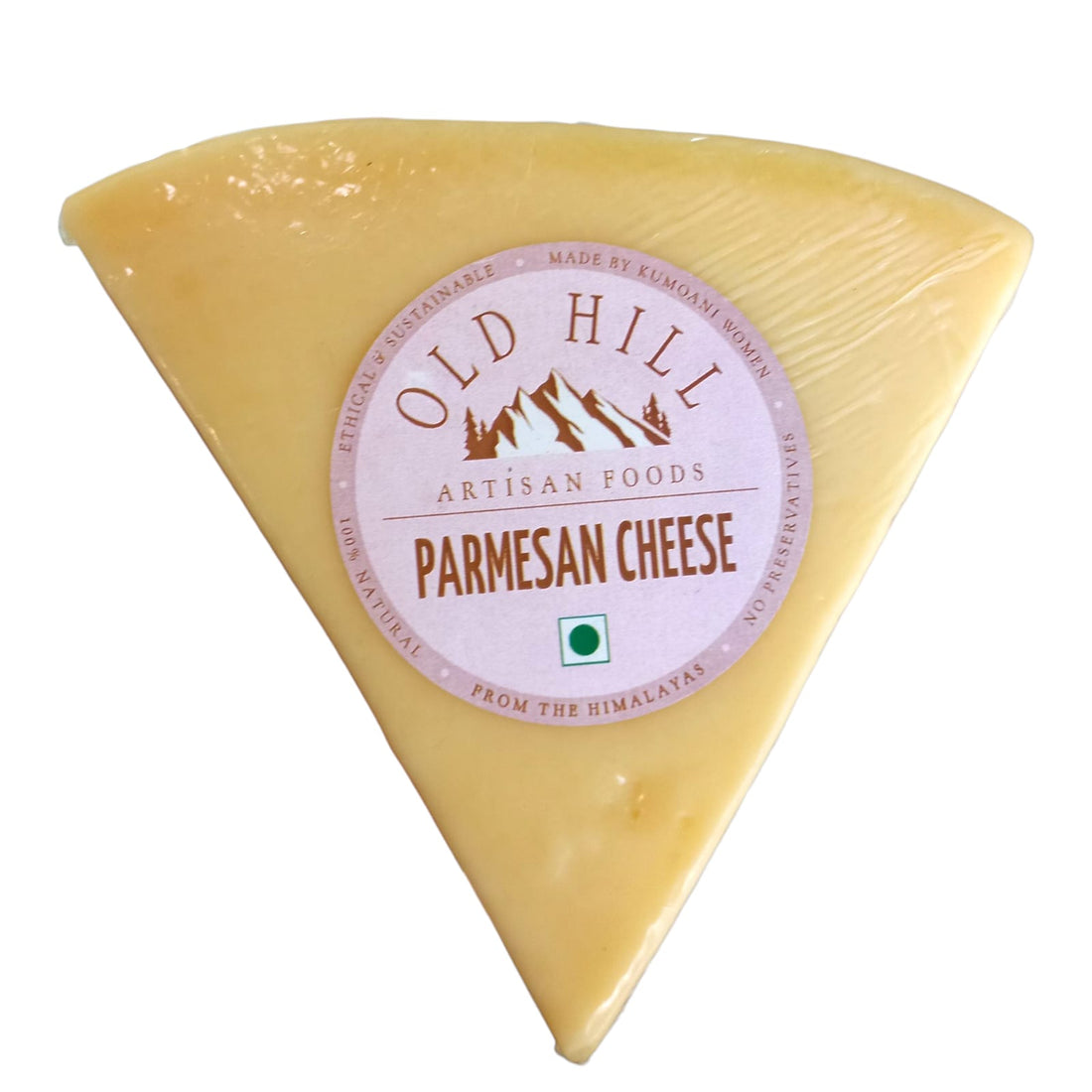 Parmesan Cheese | 100% Natural - Pasteurized – No Added Preservatives - Old Hill – 200gm