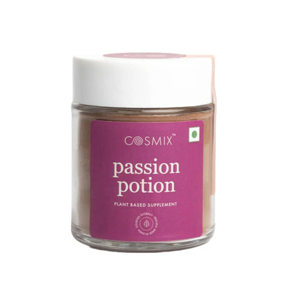 Passion Potion | For Elevating Sexual Health And Wellness - Plant Based Supplement – No Added Artificial Flavors &amp; No Added Colour – Cosmix – 60gm