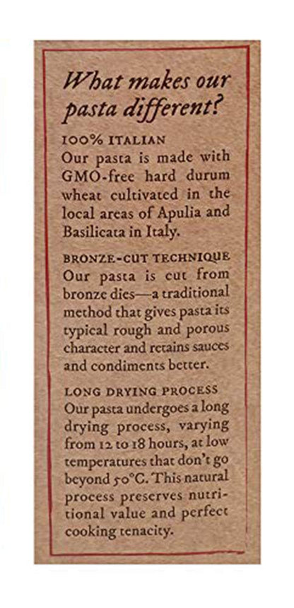 Pasta | Orecchiette (Tricolore) - Hard Drum Wheat Pasta - Organic - GMO Free - Anmara - 500gm