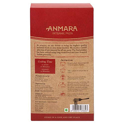 Pasta | Orecchiette (Tricolore) - Hard Drum Wheat Pasta - Organic - GMO Free - Anmara - 500gm