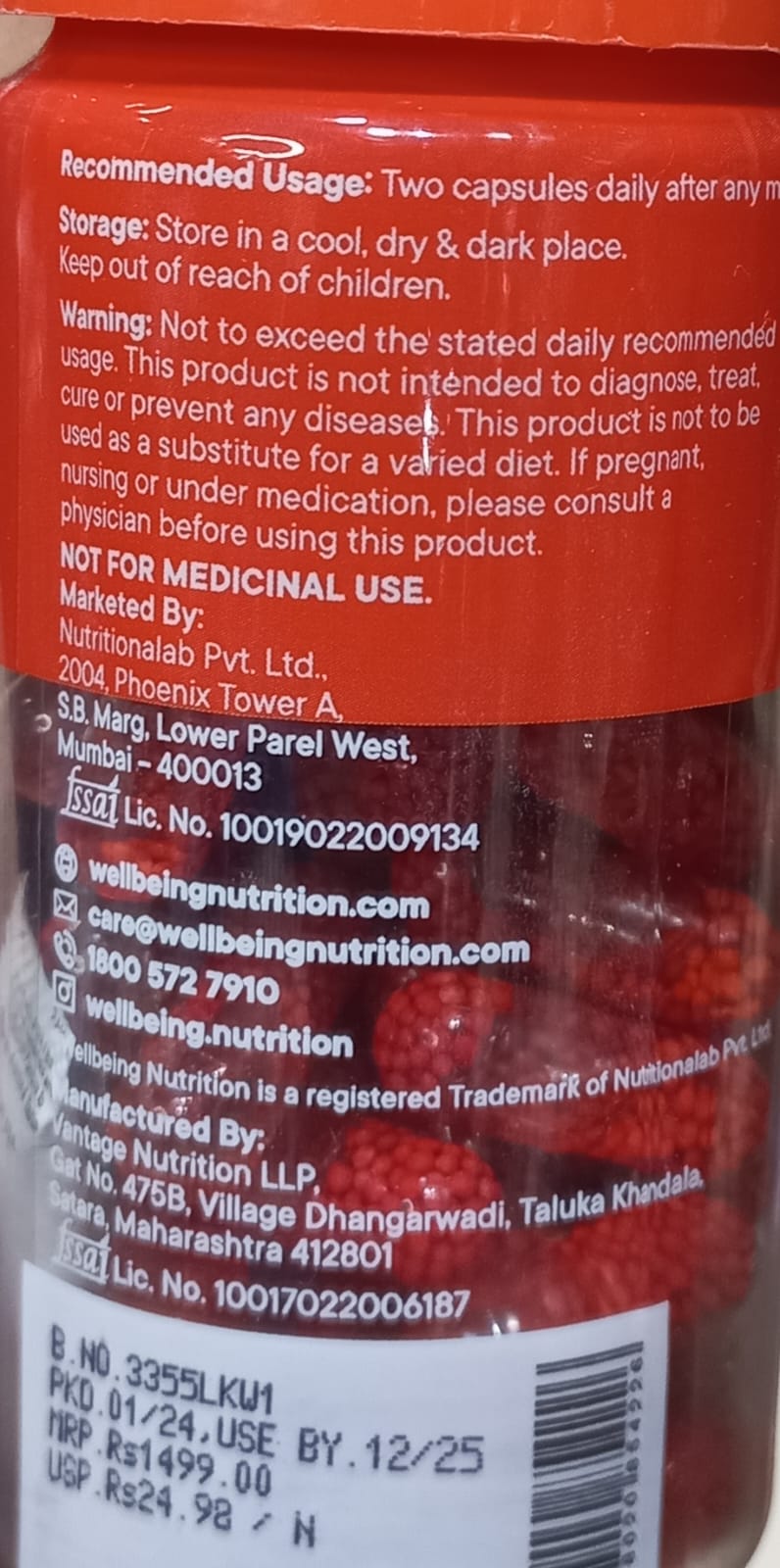 PCOS Balance | Slow - Myo-Inositol &amp;amp; Natural D-Chiro Inositol To Support Hormonal Balance - No Fillers, No Additives &amp;amp; Non GMO - Wellbeing Nutrition - 60 Capsules