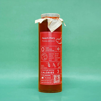 Peach Mary | Assam Tea – Health Drink - Natural - Sugar Free, Chemical Free &amp;amp; No Added Preservatives – Sana Health First – 350ml