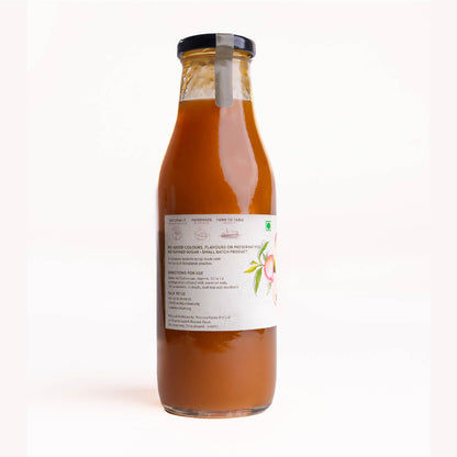 Peach Cooler | Vegan, No Added Colour, Flavours &amp; No Preservatives - Himalayan Haat - 500ml