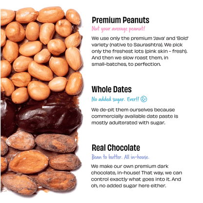 Peanut Butter | Dark Chocolate – Crunchy – No Added Sugar, No Palm Oil &amp;amp; No Artificial Sweeteners - The Whole Truth – 925gm