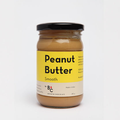 Peanut Butter | Smooth - Vegan, Soy Free &amp; Dairy Free – B&amp;C – 280gm