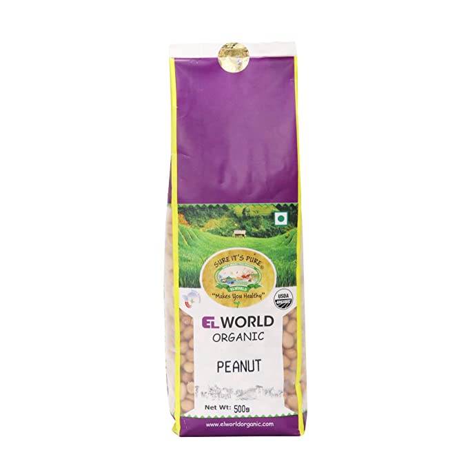 Peanut - Elworld Organic - 500gm