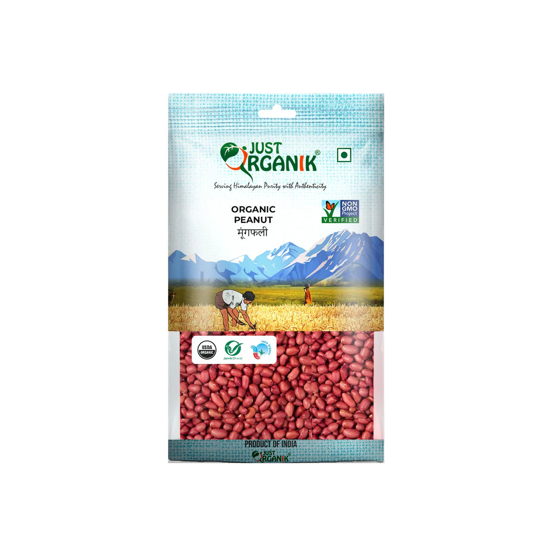 Peanuts – Just Organik – 500gm