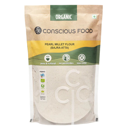 Pearl Millet Flour | Reduces Cholesterol &amp; Aids Weight Loss – Conscious Food – 500gm