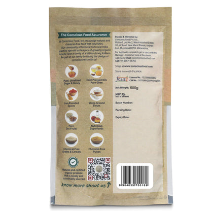 Pearl Millet Flour | Reduces Cholesterol &amp; Aids Weight Loss – Conscious Food – 500gm