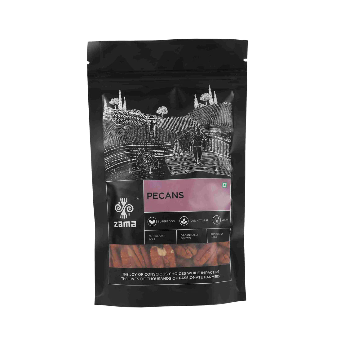 Pecans - Zama Organics - 100gm