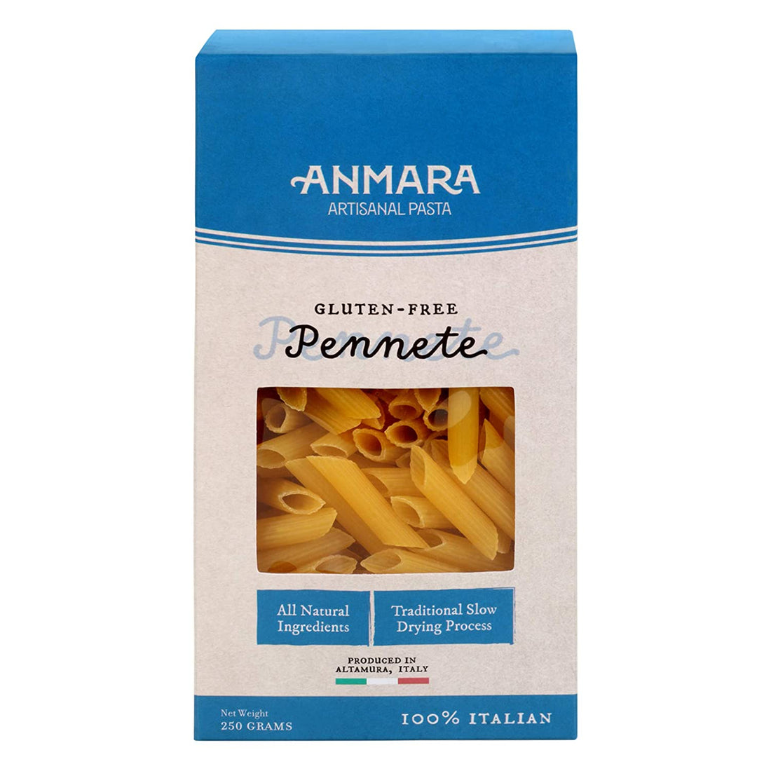Penne Pasta - Gluten Free - Anmara - 250gm