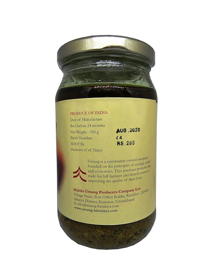 Pickle | Mango Pickle -  Natural -No Trans Fat &amp; Cholesterol - No Artificial Colors - Kumaoni 250gm