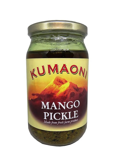 Pickle | Mango Pickle -  Natural -No Trans Fat &amp; Cholesterol - No Artificial Colors - Kumaoni 250gm