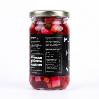 Pickled | Mediterranean Harmony (Lebanese Pickled Vegetables) - Vegan -Handcrafted flavour - No Preservatives or artificial additives – Mummy&