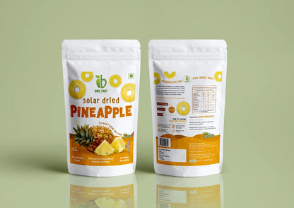Fruit Bites | Solar (Pineapple) - 1 00% Real Fruits - Zero Added Sugar, No Added Sugar, &amp;amp; No Added Preservatives - Bare Fruit - 200gm