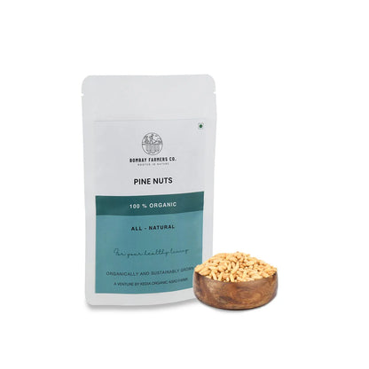 Pinenut | (Chilgoza) - 100% Organic - Bombay Farmers Co.