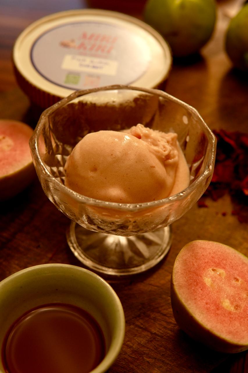 Ice Cream| Pink Guava Sorbet  Ice Cream - No Preservatives , No Artificial Flavours or Colours - Miri Kiri – 250gm