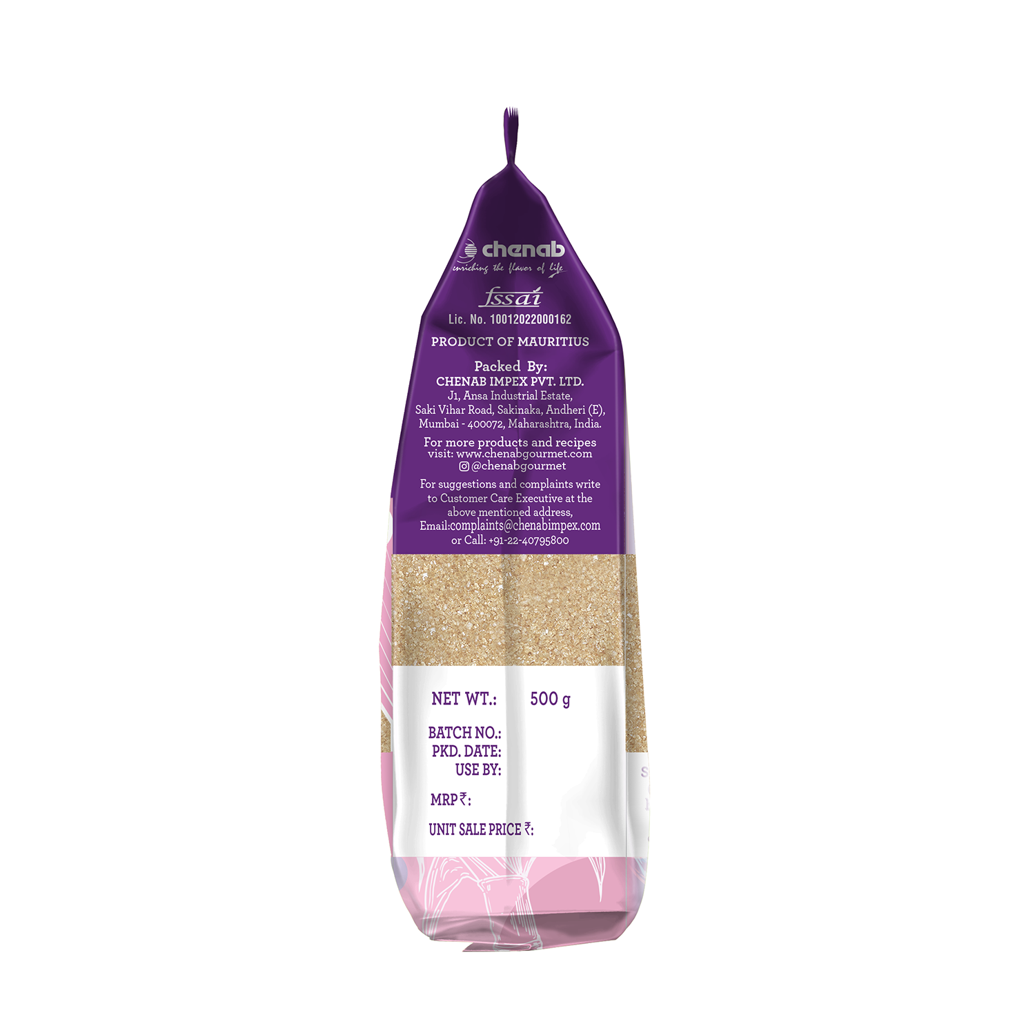 Sugar |Dark Demerara Sugar - Truly Unrefined - Mauritius Sugar - No Added Colour, No Added Syrup &amp;amp; Non GMO - Pirouette - 500gm