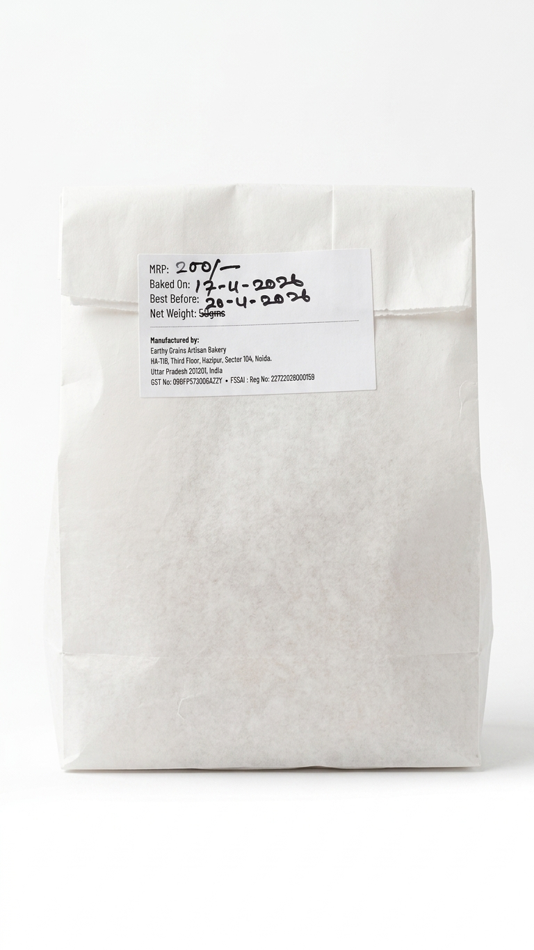 Pita Bread- Baked Small Batch - No Preservatives, No Artificial Colour - Earthy Grains