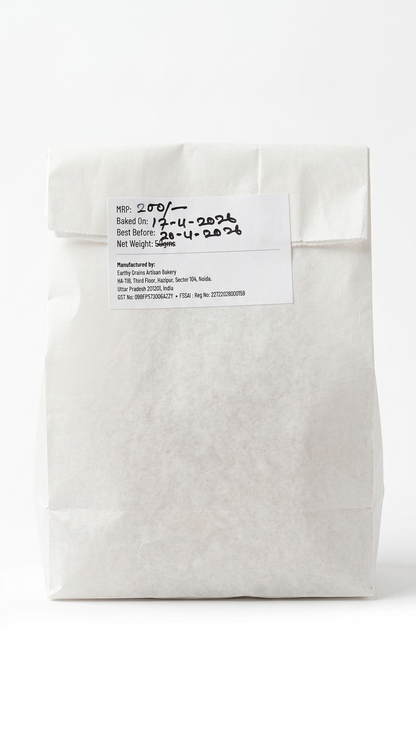 Pita Bread- Baked Small Batch - No Preservatives, No Artificial Colour - Earthy Grains