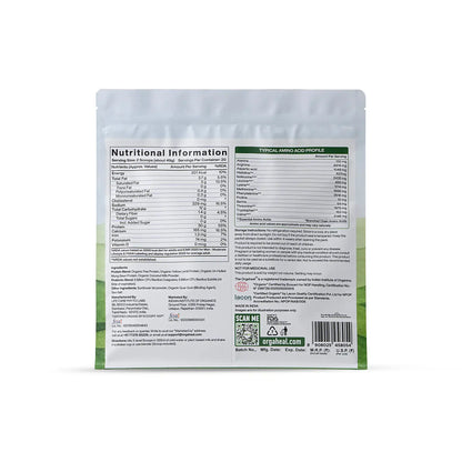 Protein Powder | Plant Based Protein Powder Unsweetened (Unflavored) - 30g Plant Protein - USDA Organic - Vegan, Gluten Free &amp; Dairy Free - Orgaheal -980gm