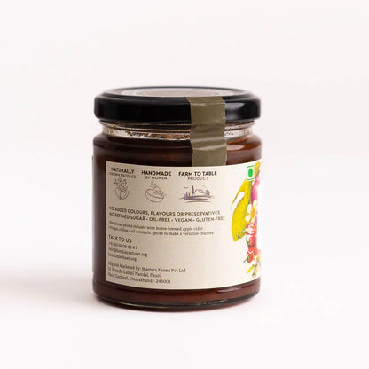 Chutney| Plum Spiced Chutney – Natural - Indian - Gluten Free, Vegan-No Refined Sugar , Oil Free -No Added Colours, Flavours &amp; No Preservatives – Himalayan Haat – 250gm