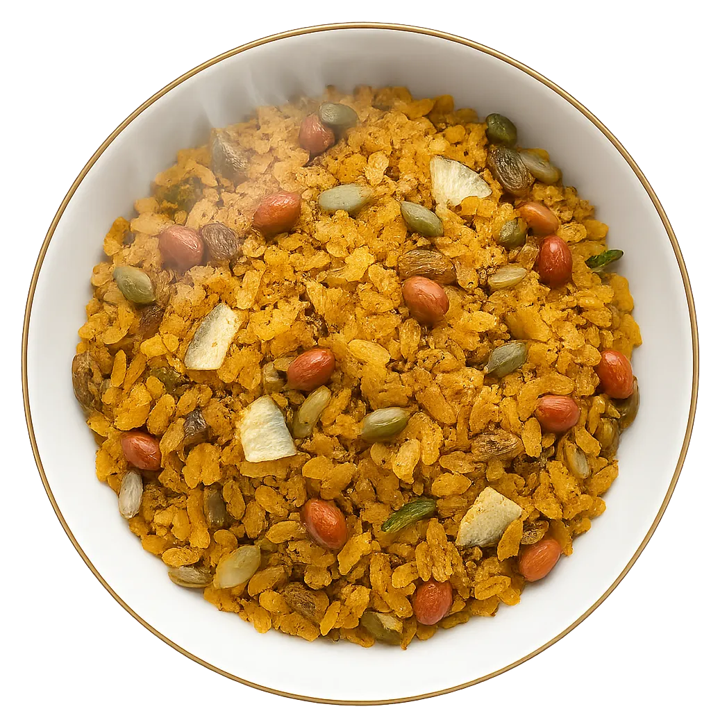 Poha | Poha Pro + (Instant Premix, 24% nuts-seeds- dried fruit ) -Plant Based, Gluten Free -No Added Refined Sugar, Zero Trans Fats -The Nibble box- 160gm