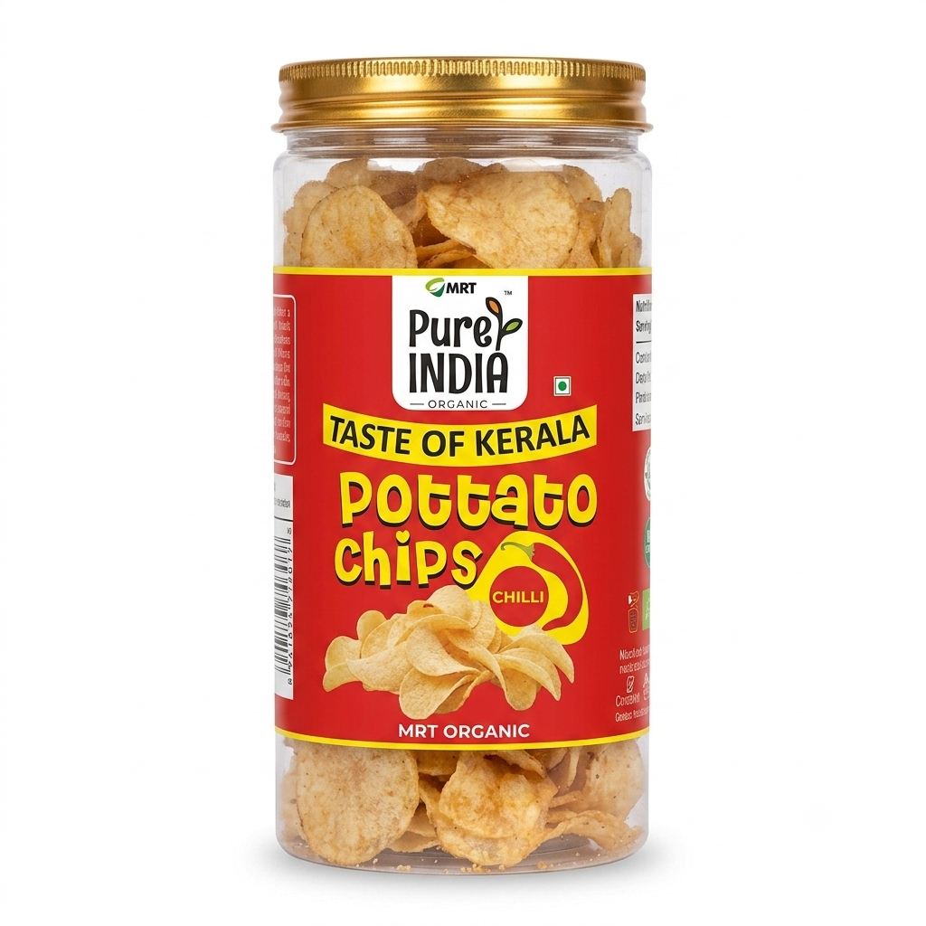 Chips | Potato Chips – MRT Organics – 90gm