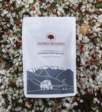 Apricots | Premium Dried Apricots - From The Foothills Of The Himalayas - Sun Dried - All Natural &amp; Chemical Free - Ladakh Orchards - 500gm
