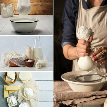 Cheese Cloth | Premium Professional Cheese Making Cloth - 100% Cotton - Unbleached - Urban Platter - 1x1 Meter Size