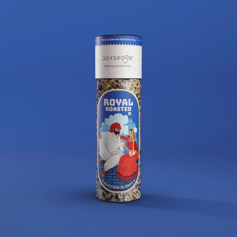 Mouth Freshener | Premium (Royal Roasted) - Made With Premium And All Natural Ingredients - No Supari, No Preservatives &amp; No Artificial Flavour – Joyspoon – 100gm