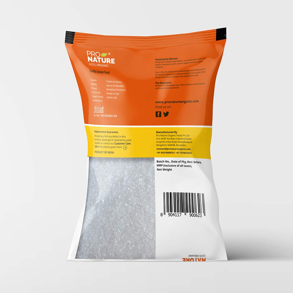 Sugar | White Sugar - USDA Organic - Pro Nature - 500gm