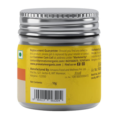 Hing | (Premium) Asafoetida - Aromatic - Hand Pounded - No Additives - Pro Nature - 10gm