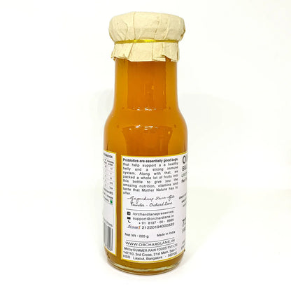 Fruit Squash | 72% Fruit - Probiotic Fruit Squash -Tropical Waves - No Preservatives, Colours &amp;amp; No Added Flavours - Orchard Lane - 225gm