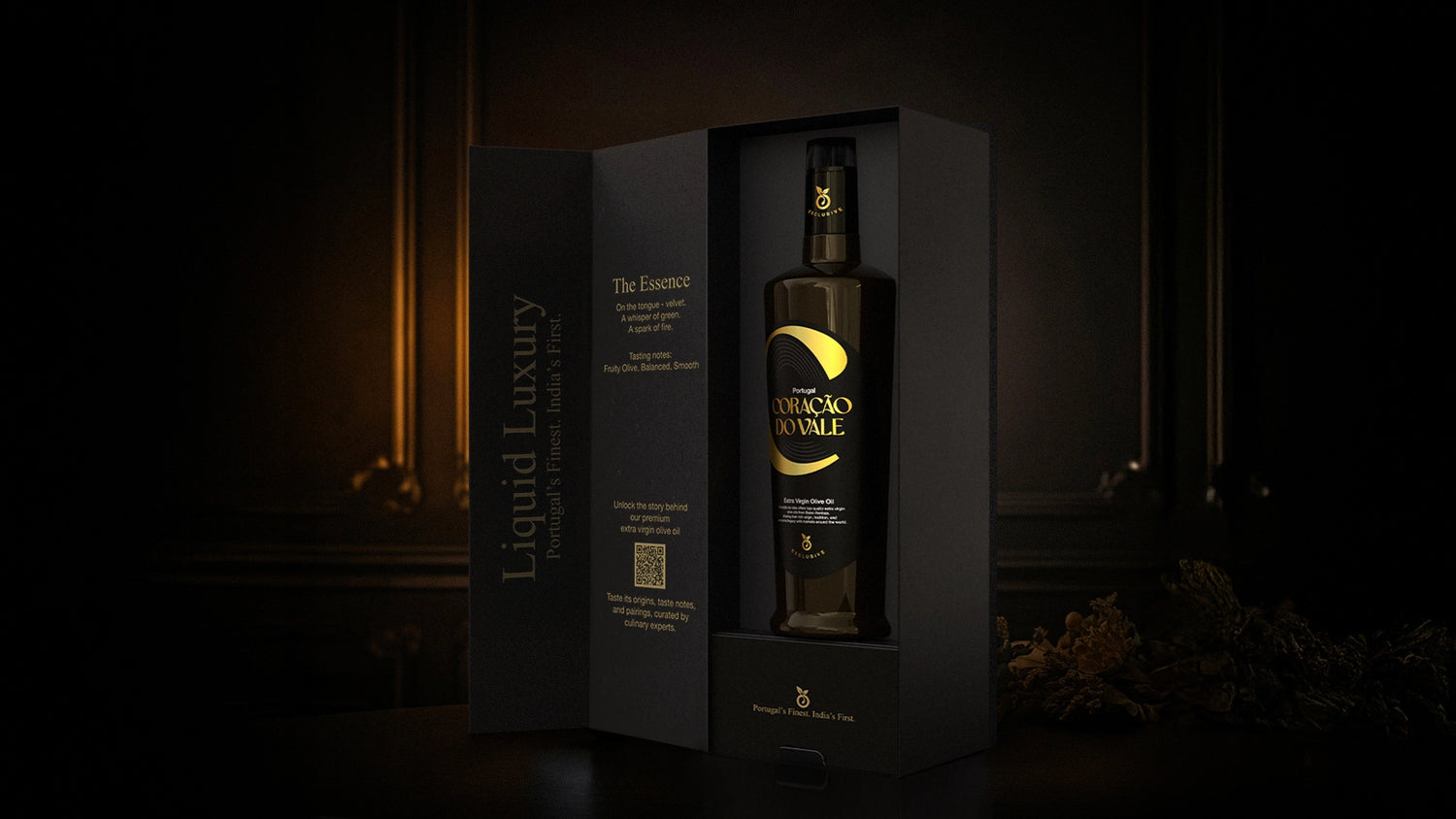 Olive Oil | Early Harvest Extra Virgin Olive Oil-Cold Pressed-Rich in Antioxidants &amp; Vitamin E- Free From Argemone Oil - Coracao Do Vale 500ml
