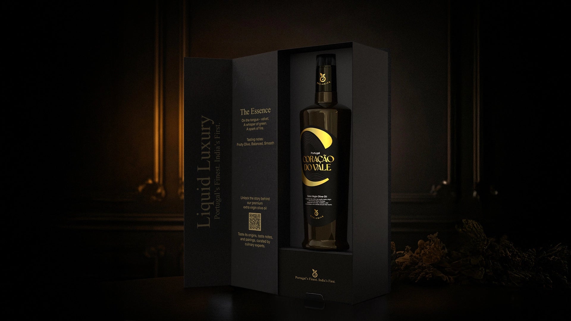 Olive Oil | Early Harvest Extra Virgin Olive Oil-Cold Pressed-Rich in Antioxidants &amp; Vitamin E- Free From Argemone Oil - Coracao Do Vale 500ml