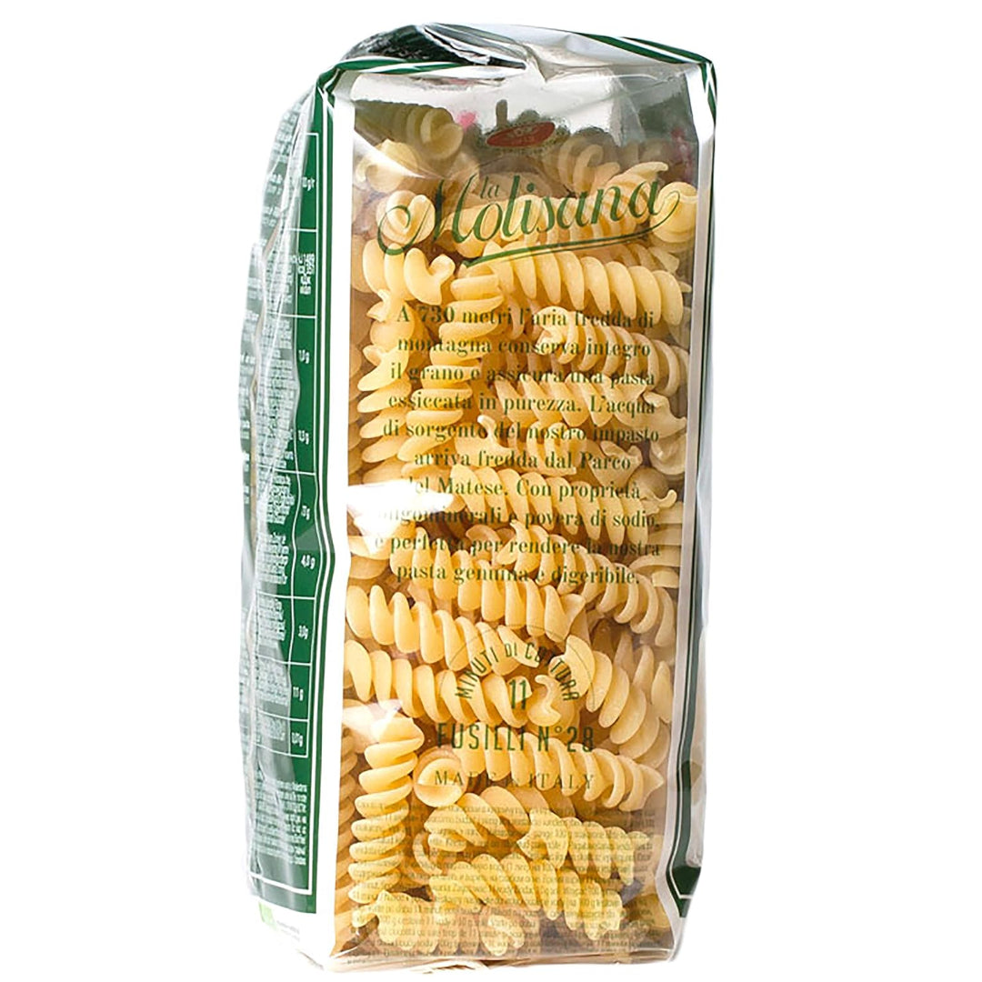 Bio Organic Fusilli Pasta - La Molisana - 500gm