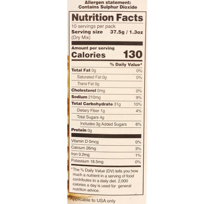 Apple &amp;amp; Cinnamon Pancake Mix - Vegan, Gluten Free, Dairy Free, Yeast Free, Wheat Free &amp;amp; Egg Free - Orgran - 375gm