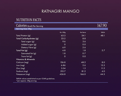 Protein Powder | Ratnagiri Mango Protein Powder (24g Protein Per Serving)-Made with Real Mango - Fermented Yeast Protein-Smooth, Tasty &amp; Gut-Friendly  – No Nonsense – No Added Sugar, No Added Sugar &amp; No Added Artificial Flavours – Cosmix – 500gm