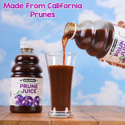 Prune Juice | Californian Prune - Digestive Health Drink - Sulphur Free, No Added Sugar, Additives &amp;amp; No Added Preservatives - Urban Platter – 946ml