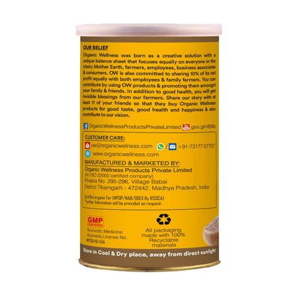 Powder | Psyllium Husk (Isabgol) Powder -Bael Leaves-No Artificial Additives- Organic Wellness -100gm