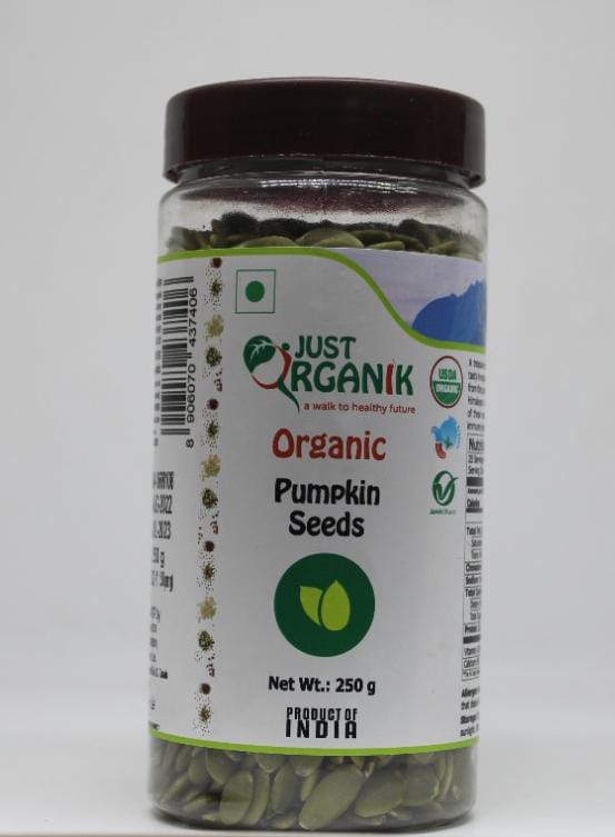 Pumpkin Seeds | Just Organik – 250gm