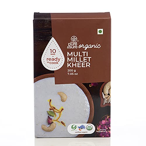 Kheer | Multi Millet - USDA Organic - Ready To Cook - Pure And Sure - 200gm