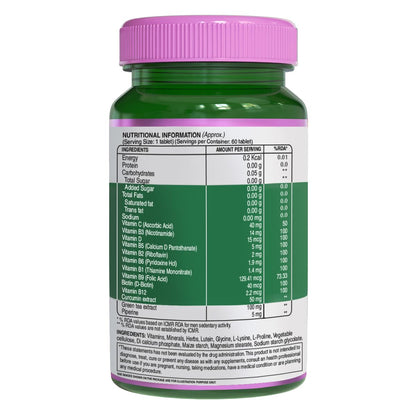 Collagen Builder | Collagen Builder (Beauty) - Plant Based - Helps Provide Anti Aging Benefits &amp; Supports Bone And Joint Health - Pure nutrition - 60 Veg Tablets