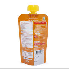 Puree | Apple Mango &amp; Multigrain Puree – Organic – Vegan, Gluten Free, No Added Sugar, No Salt, No Added Flavours, Colours &amp; No Added Preservatives – Happa – 100gm