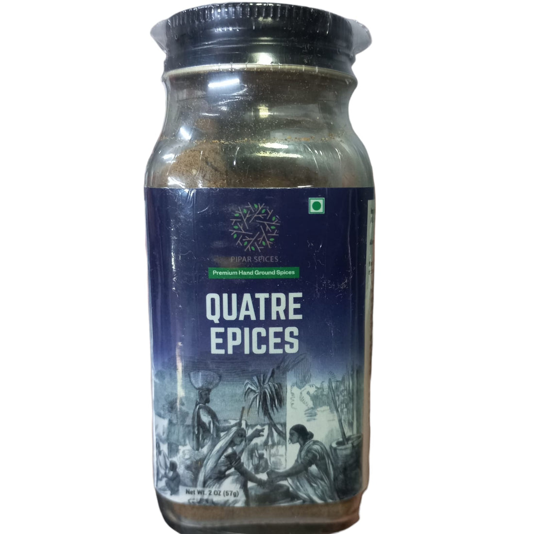 Spices | Quatre Epices - No Added Chemicals &amp; No Added Preservative - Pipar Spices - 57gm