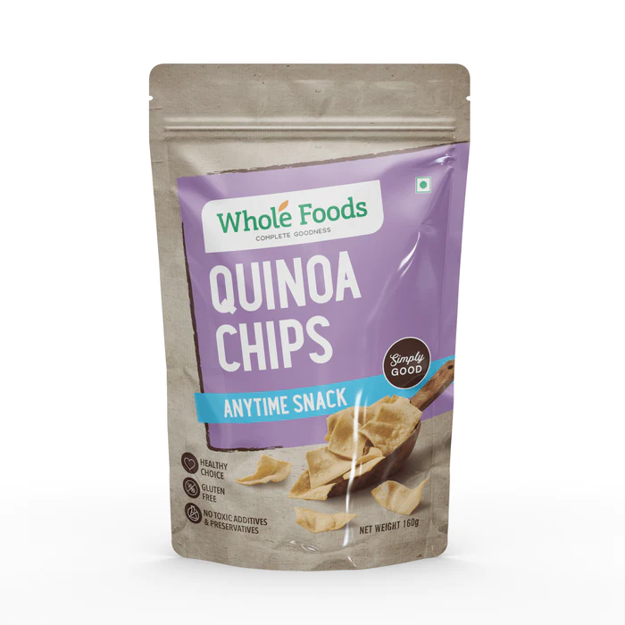 Chips | Quinoa Chips - Gluten Free - Whole Foods - 100gm